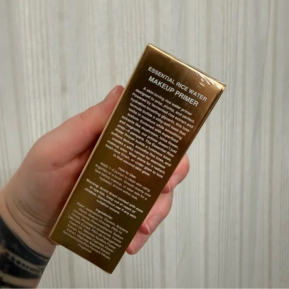 NIB💥 Bisha Essential Rice Water Makeup Primer FULL SIZE 50mL - Picture 3 of 4